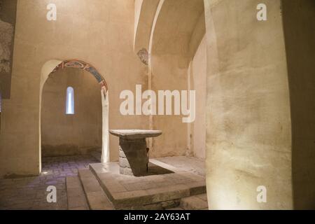 Églises romanes dans le village de Taull dans les Pyrénées espagnoles, XIIe siècle Banque D'Images