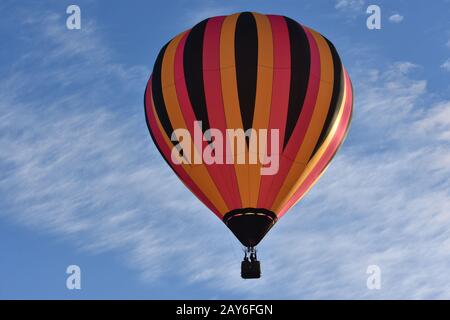 Lancement du ballon à l'aube au festival de montgolfière Adirondack 2016, qui s'est tenu du 22 au 25 septembre Banque D'Images