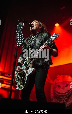 Le gingembre sauvage, chanteur/guitariste des wildhearts vivent au ritz manchester royaume-uni le 31 janvier 2020 Banque D'Images