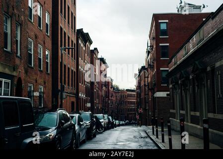 Boston, États-Unis - octobre 2019 Little Italy à Boston Banque D'Images