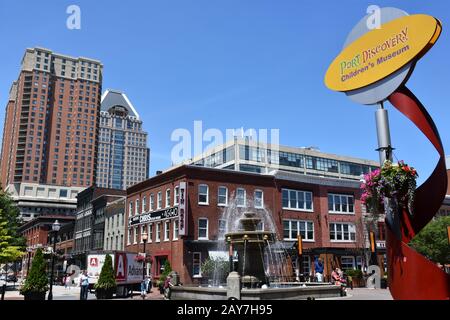 Port Discovery Childrens Museum à Baltimore, Maryland Banque D'Images