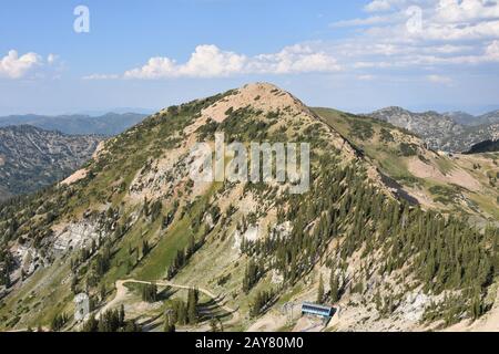 Snowbird Resort à Sandy, Utah Banque D'Images