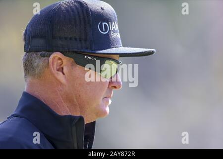Los Angeles, États-Unis. 13 février 2020. Brian gay lors du premier tour Genesis Invitational au Riviera Country Club, le jeudi 13 février 2020, dans la région des Palisades du Pacifique de Los Angeles. Crédit: Agence Photographique Sportive Européenne/Alay Live News Banque D'Images