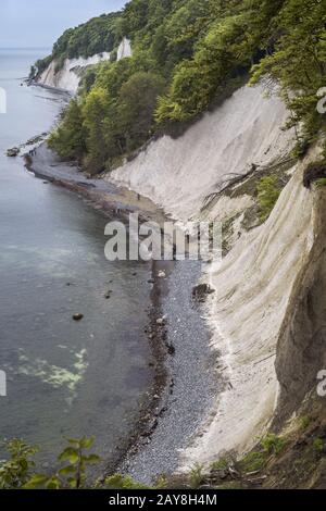 Chalk Coast près de Sassnitz Banque D'Images