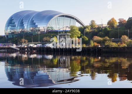 Salle de concert sage Gateshead sur Newcastle Gateshead Quayside Banque D'Images