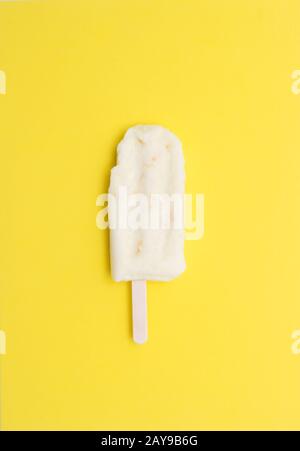 Glace jaune Banque D'Images