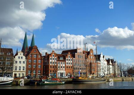 Église de Sankt Jakobi à Luebeck Banque D'Images