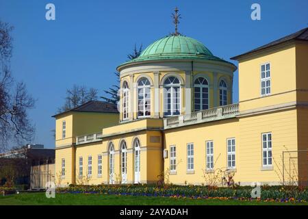 château baroque herrenhausen, hanovre, allemagne Banque D'Images