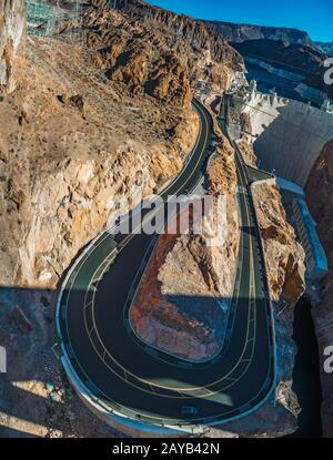 lac de barrage hoover mead arizona nevada Banque D'Images