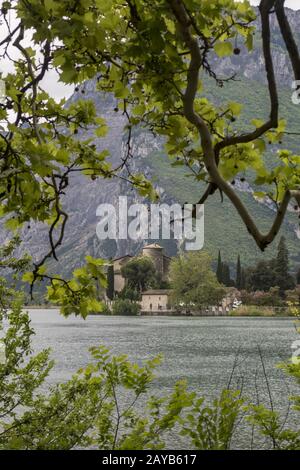 Château de Toblino en Trentin Banque D'Images