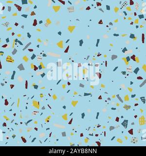 Image en arrière-plan avec petit motif abstrait multicolore Banque D'Images