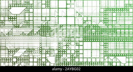 Logiciel du système de santé numérique Banque D'Images