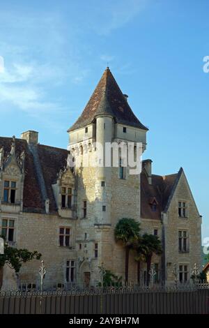 Château les Milandes en Dordogne Banque D'Images