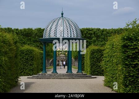 Jardins Herrenhaeuser, Hanovre Banque D'Images