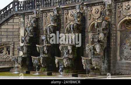 Jardins Herrenhaeuser, Hanovre Banque D'Images