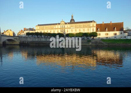 Chalon-sur-Saône en France Banque D'Images