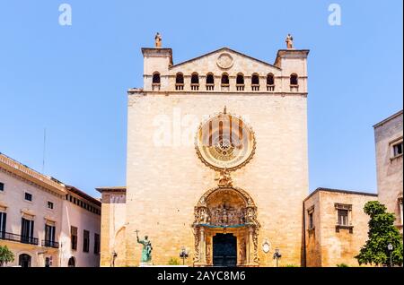 Église Sant Francesc de Palma de Majorque, Espagne Banque D'Images