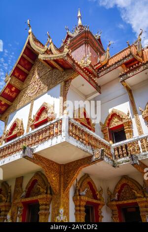 Temple Wat Bupharam, Chiang Mai, Thaïlande Banque D'Images