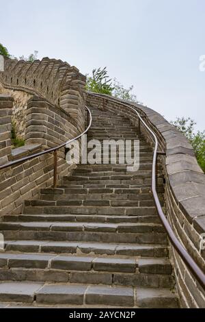 Grande Muraille de Chine à Badaling - Beijing Banque D'Images