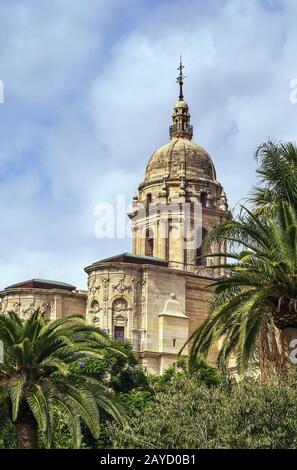 La cathédrale de Malaga, Espagne Banque D'Images