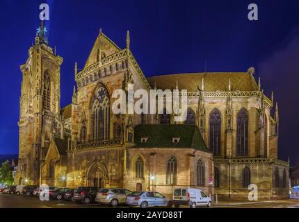 Église Saint-Martin, Colmar, France Banque D'Images