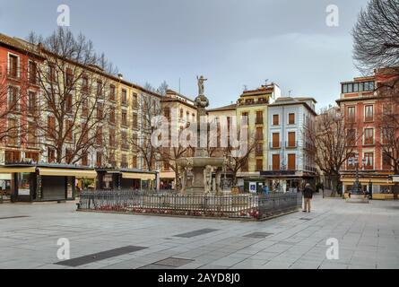 Plaza Bib Rambla, Granada, Espagne Banque D'Images