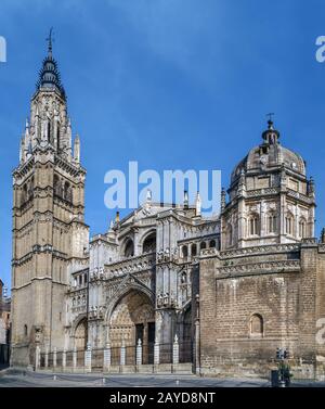 La cathédrale de Tolède, Espagne Banque D'Images