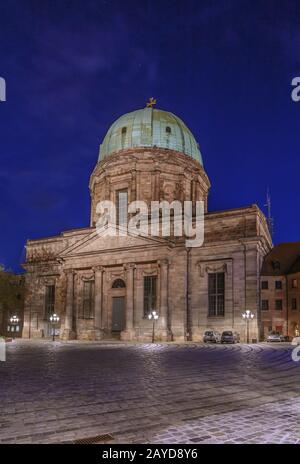 St Elizabeth, Nuremberg, Allemagne Banque D'Images