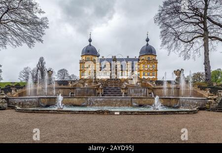 Schloss Seehof, Allemagne Banque D'Images