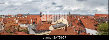 Vue sur Bamberg, Allemagne Banque D'Images