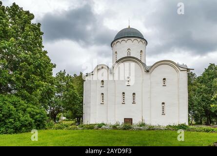 Cathédrale de l'Assomption, Staraya Ladoga, Russie Banque D'Images