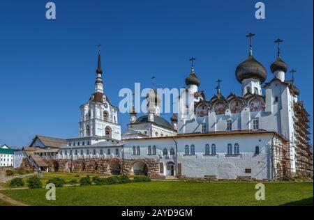 Monastère de Solovetsky, Russie Banque D'Images