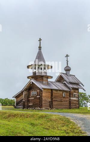 Kizhi Popost, Russie Banque D'Images