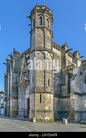 Basilique Des Saints Nazarius Et Celsus, Carcassonne, France Banque D'Images