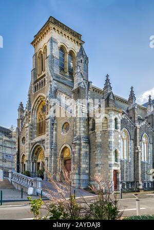 Église de Saint Eugénie, Biarritz, France Banque D'Images