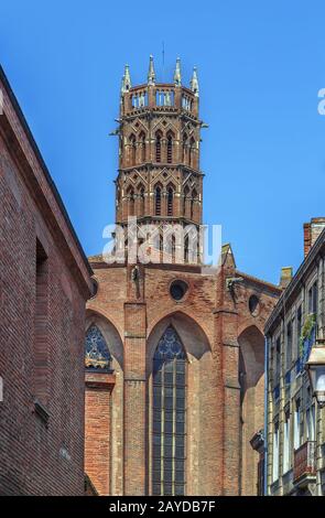 Église des Jacobins, Toulouse, France Banque D'Images