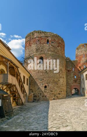 Château de Bauska, Lettonie Banque D'Images