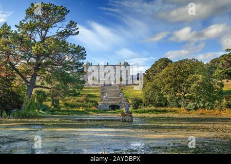 Powerscourt Estate, Irlande Banque D'Images