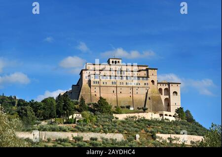 Assise, en Italie Banque D'Images