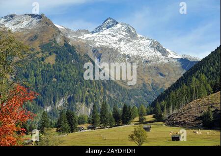 Mallnitztal en Autriche Banque D'Images