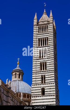 Duomo à Sienne - Toscane Italie Banque D'Images