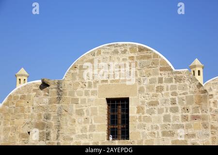 Players Hostel (Kumarcilar Han), ancien Caravansary, Nicosie, République turque de Chypre-Nord Banque D'Images