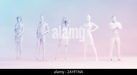 Grande Idée d'entreprise Banque D'Images