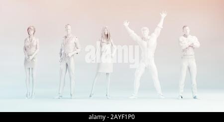 Grande Idée d'entreprise Banque D'Images