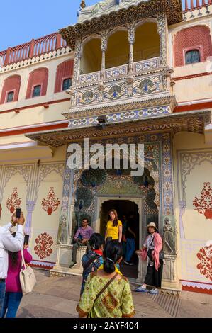 Jaipur Pink City, Inde Banque D'Images