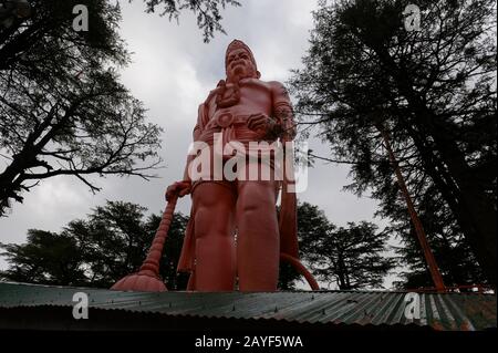 Parc Du Temple De Jakhu, Shimla, Inde Banque D'Images