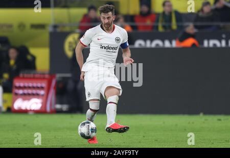 Dortmund, Allemagne. FIRO: 14.02.2020 Football, 2019/2020 1.Bundesliga: BVB Borussia Dortmund - Eintracht Frankfurt 4: 0 action individuelle, David Abraham | usage dans le monde crédit: DPA/Alay Live News Banque D'Images