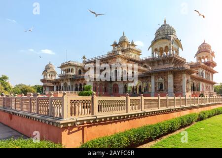 Albert Hall Museum À Jaipur, Rajasthan, Inde Banque D'Images