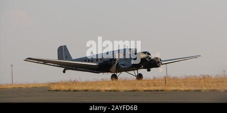 Ju 52 'Jan Van Riebeeck' en Afrique du Sud Banque D'Images