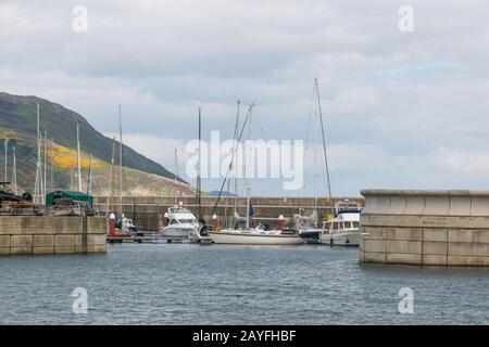 Navigation de plaisance à Greystones - Irlande Banque D'Images